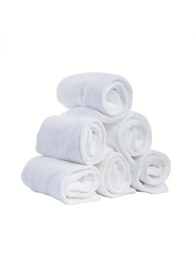 Ultrafine Fiber Reusable Cloths White Pack Of 9 High Absorbency Machine Washable - Image 5