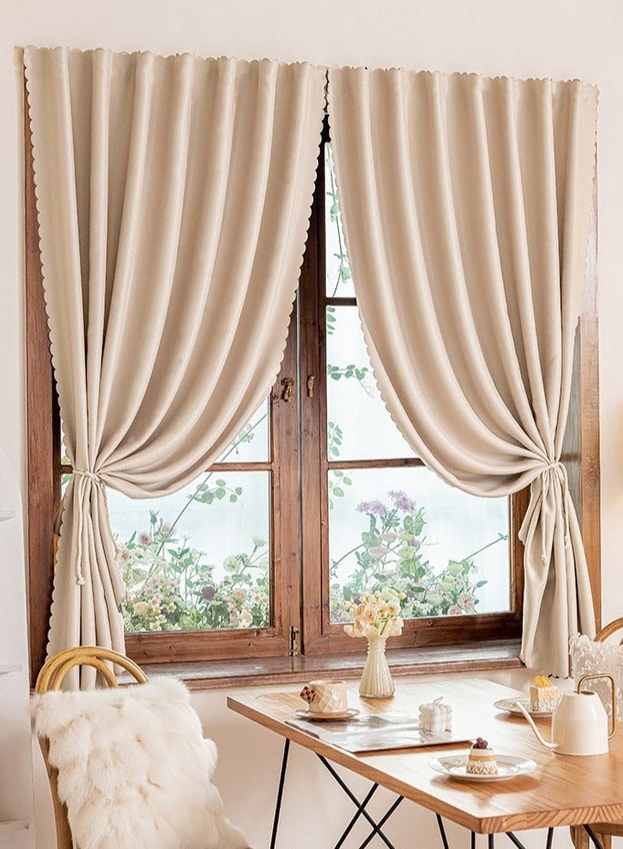 Namalu 100% Blackout Curtain, Self-adhesive and Portable, Easy to install, Sun Protection, Heat Insulation, Privacy Protection, Short Length, Suitable for Various Room Types, Bedroom Curtains, Bedroom Decoration, Modern Curtains - Image 3