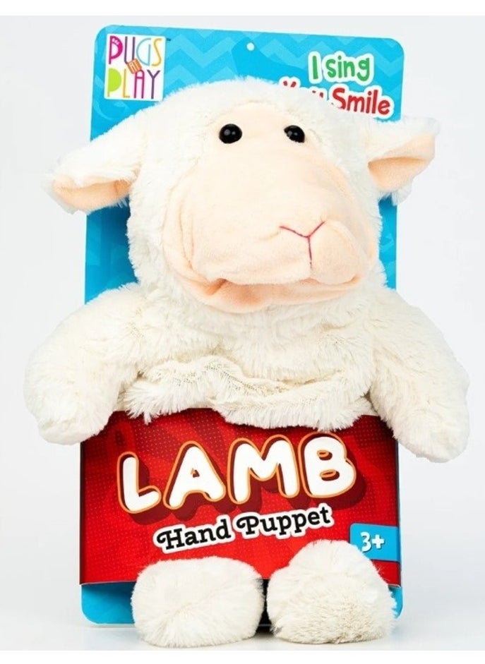PUGS AT PLAY Lamb Talking Hand Puppet 