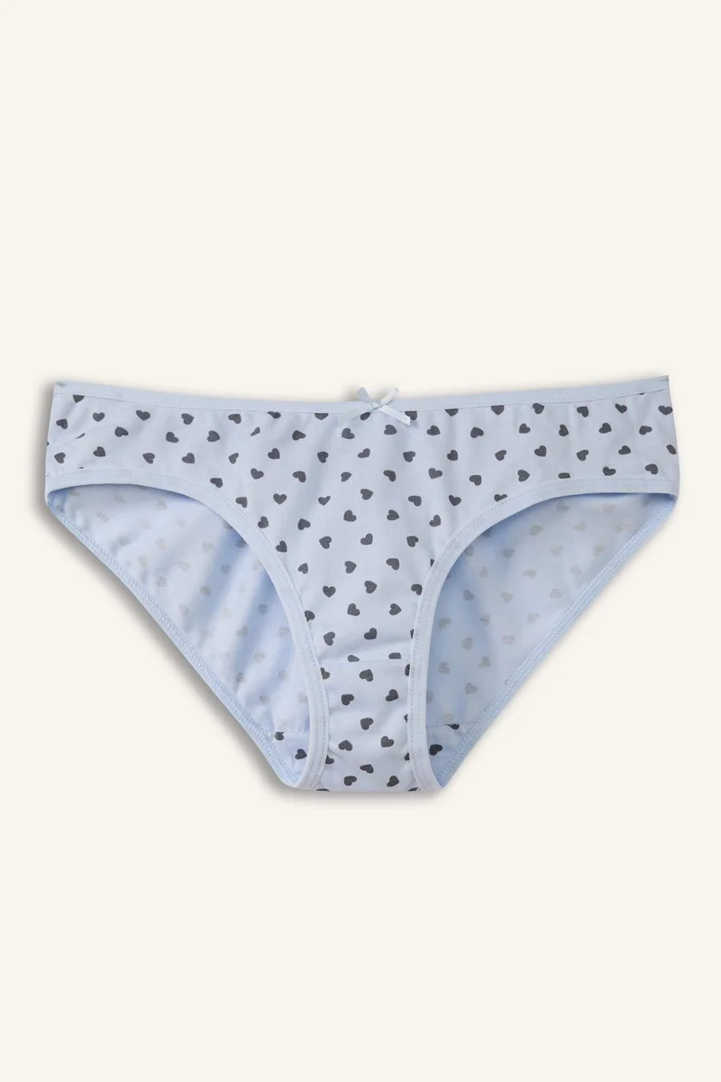 ديفاكتو Girl Ribana 3 piece Printed Slip Panty