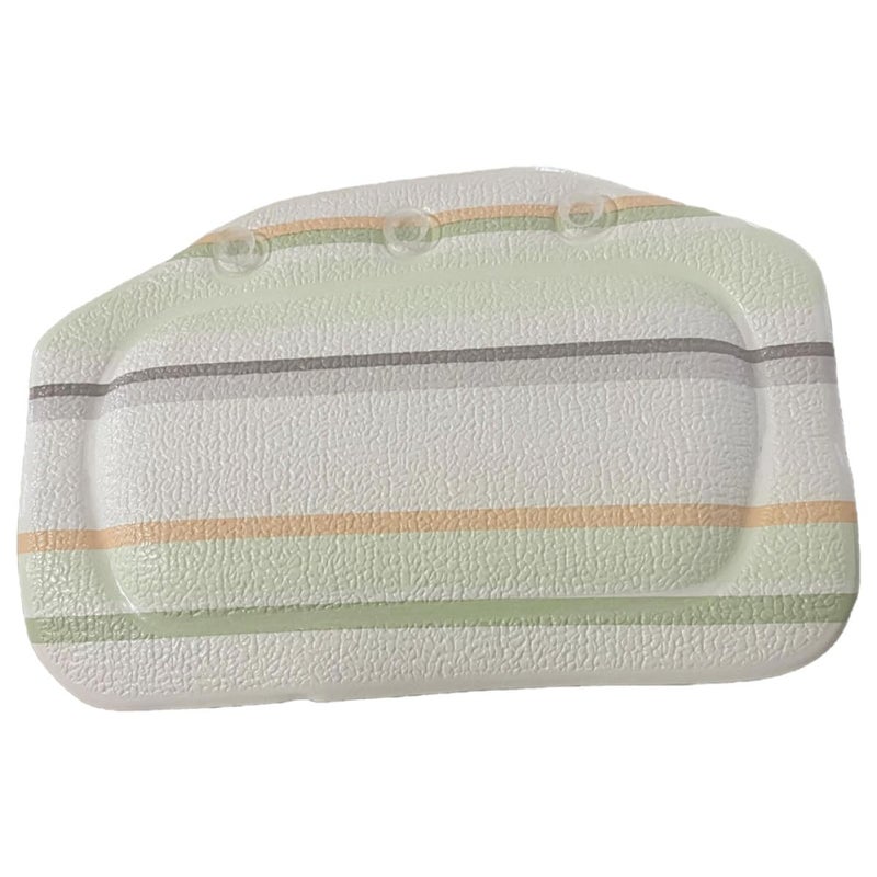 PVC Foam Bath Pillow with Strong Suction Cups for Neck and Head Support in Bathtub - Image 2