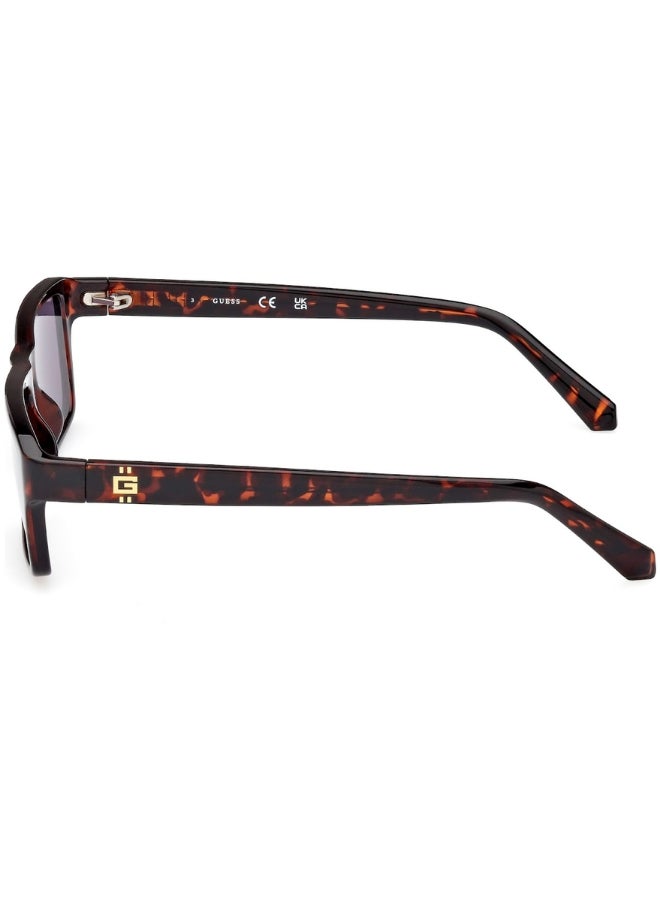 GUESS Men's Rectangular Sunglasses - GU00085 -  Lens Size: 55 mm - Image 4