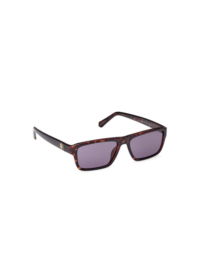GUESS Men's Rectangular Sunglasses - GU00085 -  Lens Size: 55 mm - Image 2