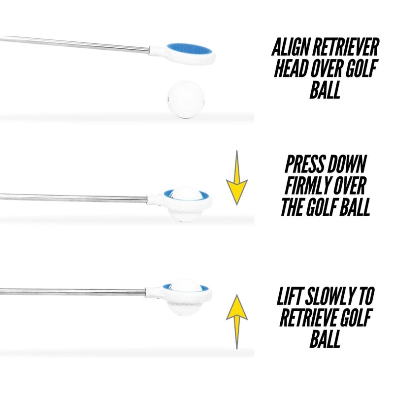 I GOTCHA IGOTCHA JAWZ Golf Ball Retriever - 14' length, 18' Maximum Reach - Image 2