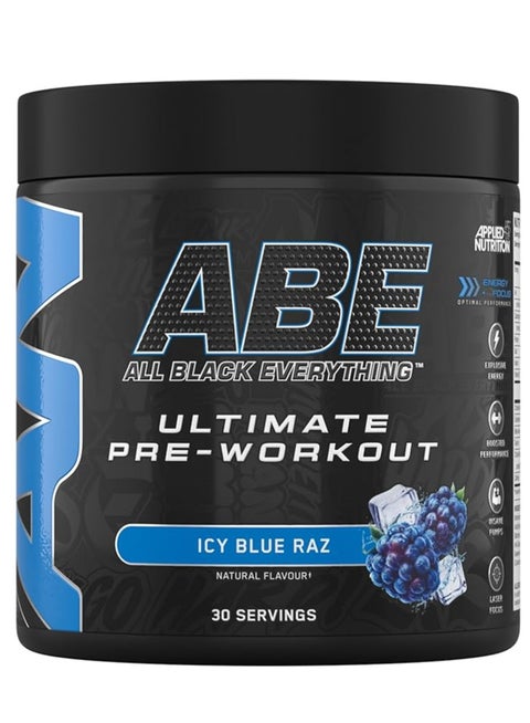 Dietary Supplement ABE - Icy Blue Razz Flavor - 30 Servings