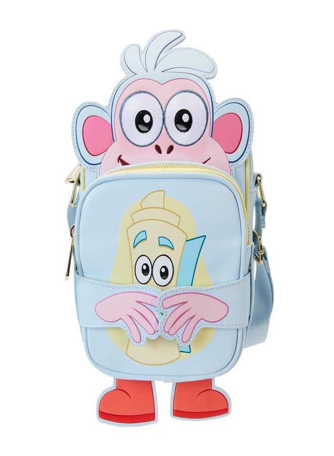 Loungefly Nickelodeon Dora The Explorer Boots Crossbuddies Crossbody Bag - Image 1