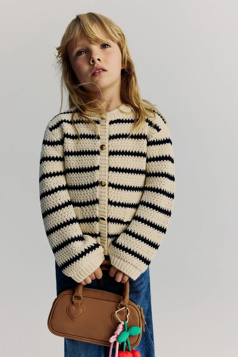 H&M Crochet-look cardigan