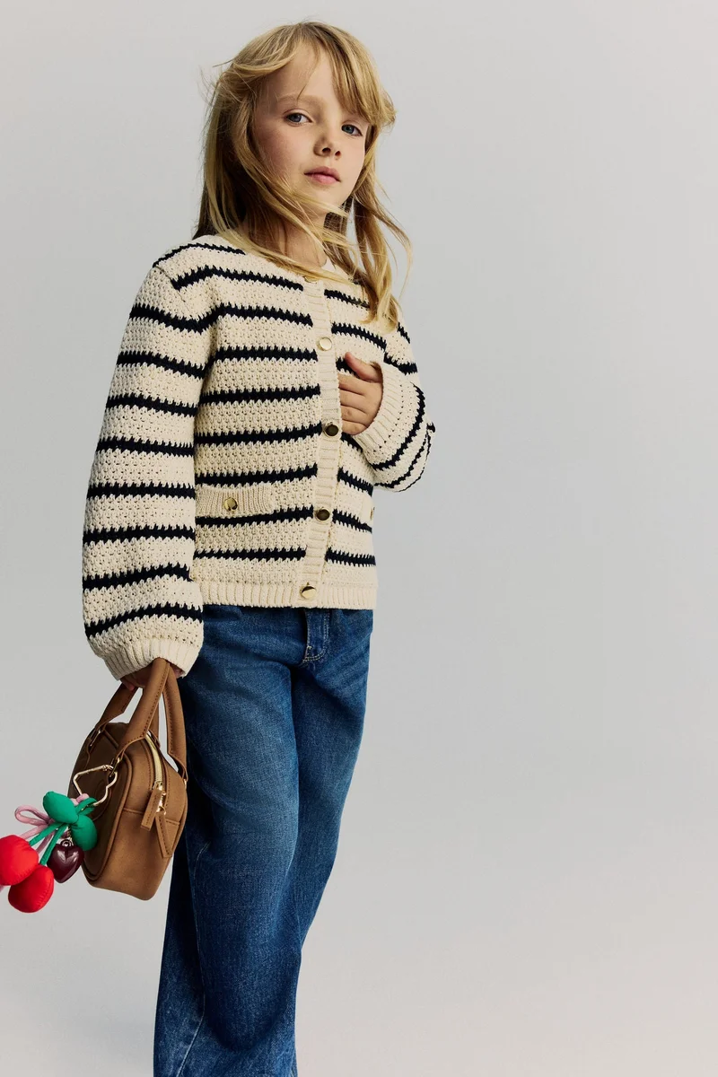 H&M Crochet-look cardigan