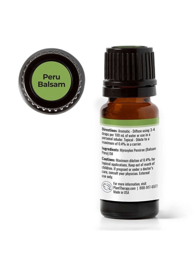 Plant Therapy Peru Balsam Essential Oil 10 mL (1/3 oz) 100% Pure, Undiluted, Therapeutic Grade  - Image 4