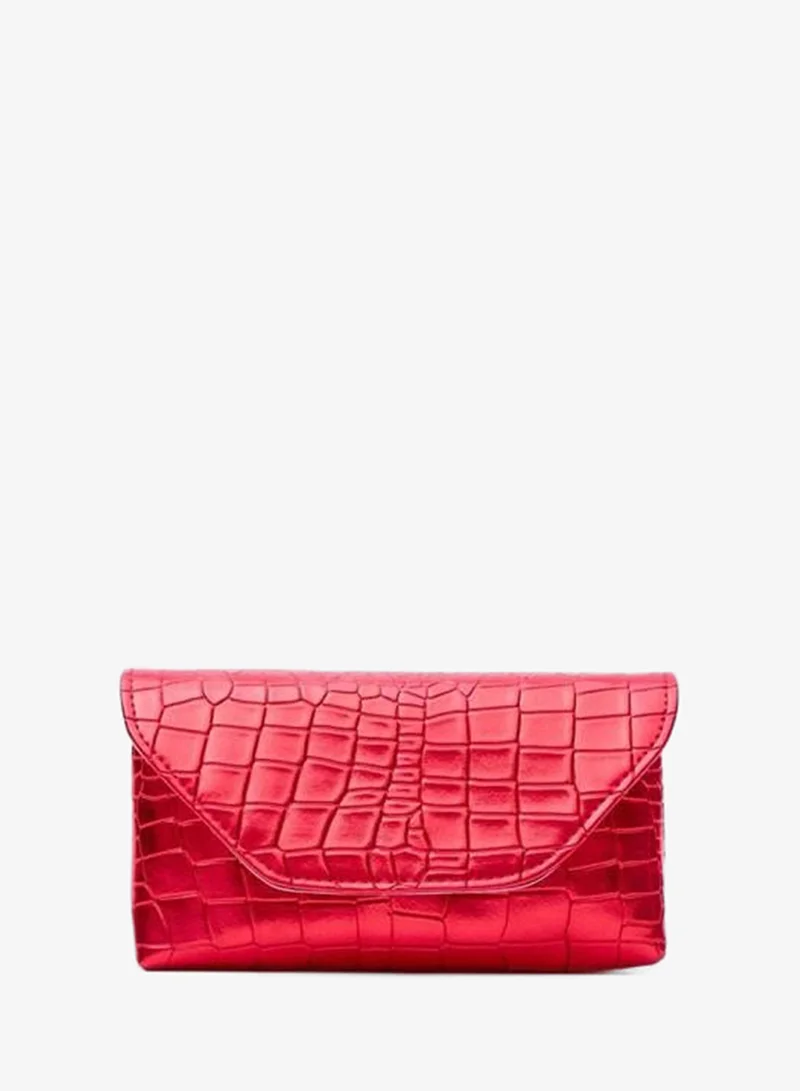 Gigi Clutch and Crossbody Bag – Red.