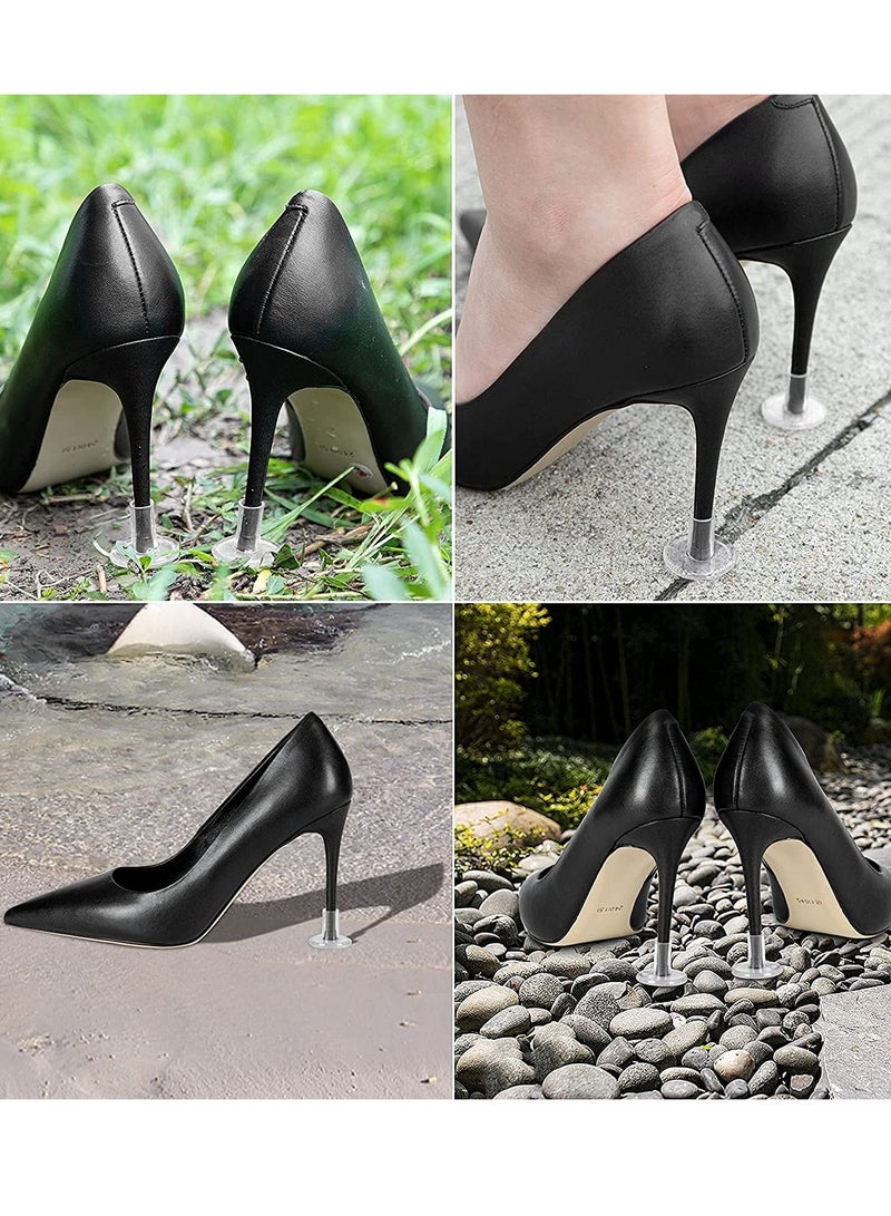 KASTWAVE 30 Pairs Heel Protectors for Shoes Stiletto High Protectors, Savers Stoppers Covers Perfect Weddings, Races, Formal Occasions Protecting from Grass, Gravel, Bricks  - Image 2