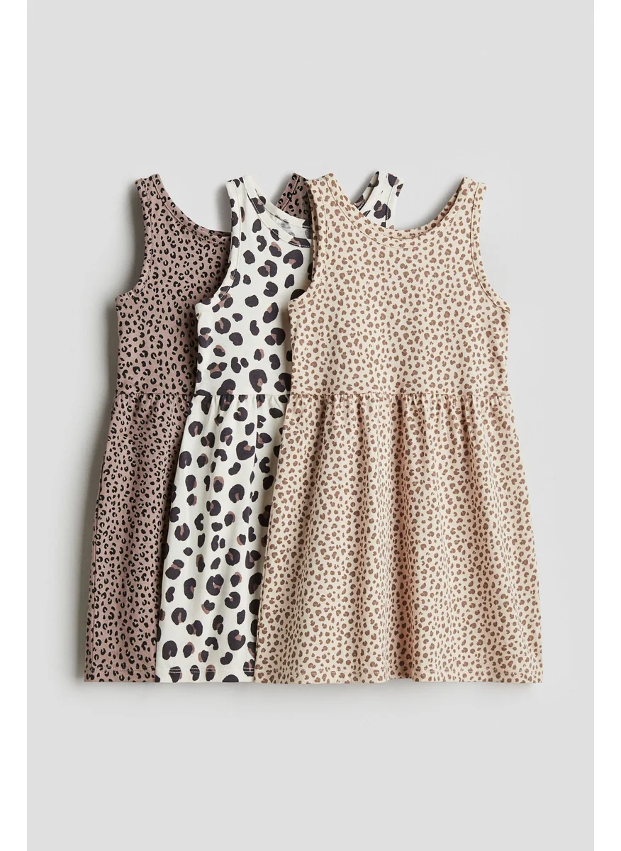 اتش اند ام 3-Pack Printed Cotton Dresses