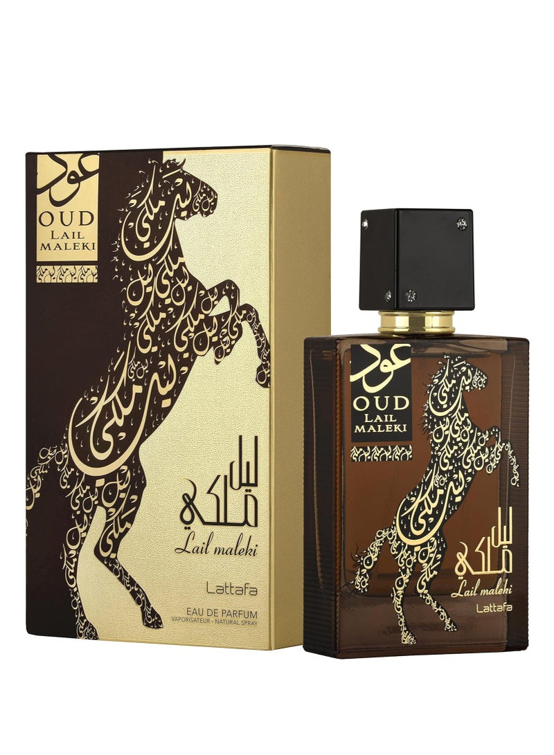 لطافة عطر ليل ملكي عود من لطافة أو دو بارفان 100 مل – عطر شرقي خشبي فاخر يدوم طويلاً للرجال والنساء - Image 1