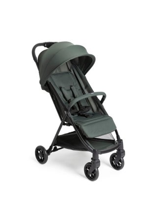 Chicco Urbino Evergreen Stroller |One-Hand fold| Comfortable Wide Seats with Padded Shoulder| Reclining backrest and Adjustable footrest|0-4 Years| Extendable Canopy with UV 50+ Protection