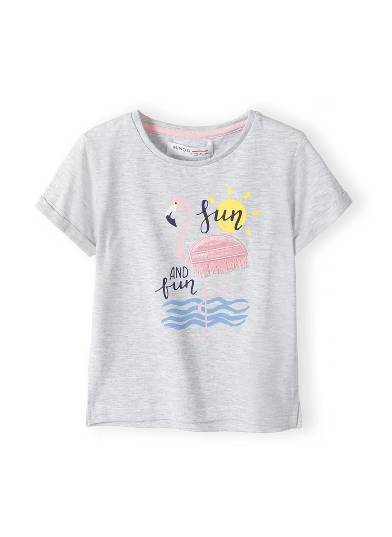 MINOTI Kids Girls Cotton T-Shirt
