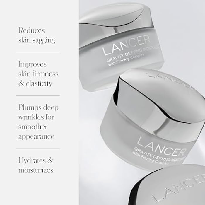 Lancer Gravity Defying Moisturizer With Firming Technology, Face Moisturizer for Women, Great at Boosting Collagen, Hydration, Anti-Aging and Firmness - Image 3