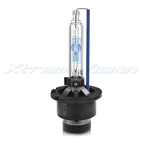 XTREME VISION XtremeVision AC HID Xenon Replacement Bulbs - D4S / D4R / D4C - 8000K Medium Blue (1 Pair) (Metal Bracket) - Image 2