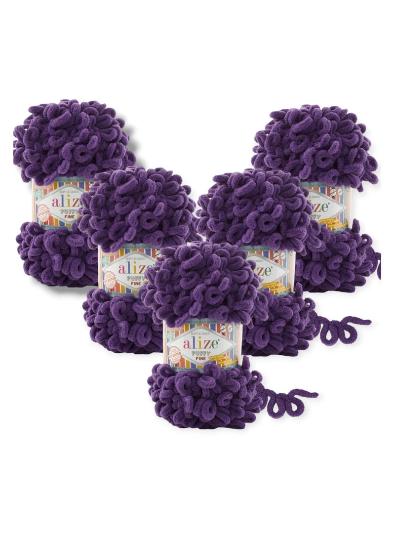 Alize Puffy Fine  5 Pieces 44 - Image 1