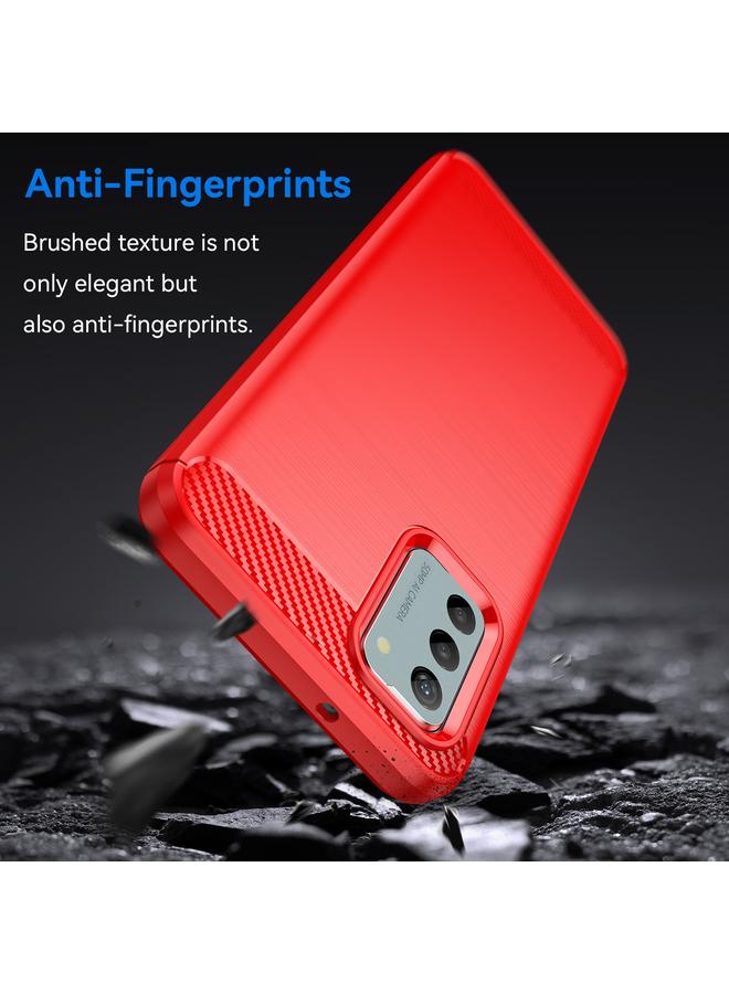 S-TOP Case For Nokia G42 Carbon Fiber Brushed Texture TPU Phone Case - Image 3