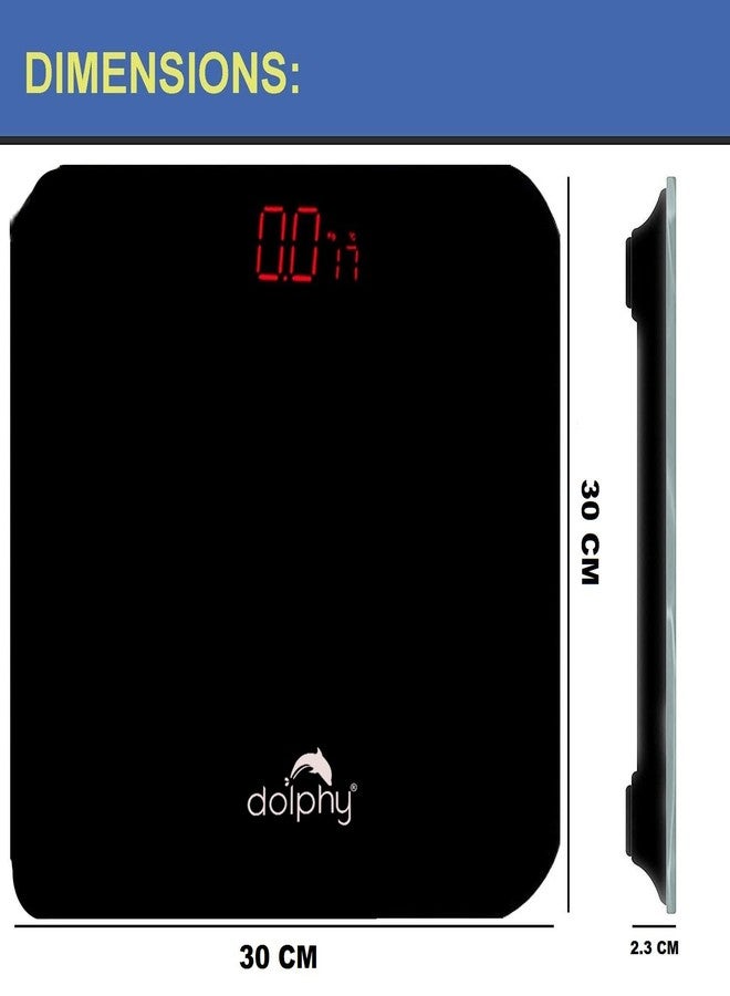 Dolphy Digital Electronic LCD Personal Body Fitness Weighing Scale for human body - Measure Up to 180kg. - Image 4