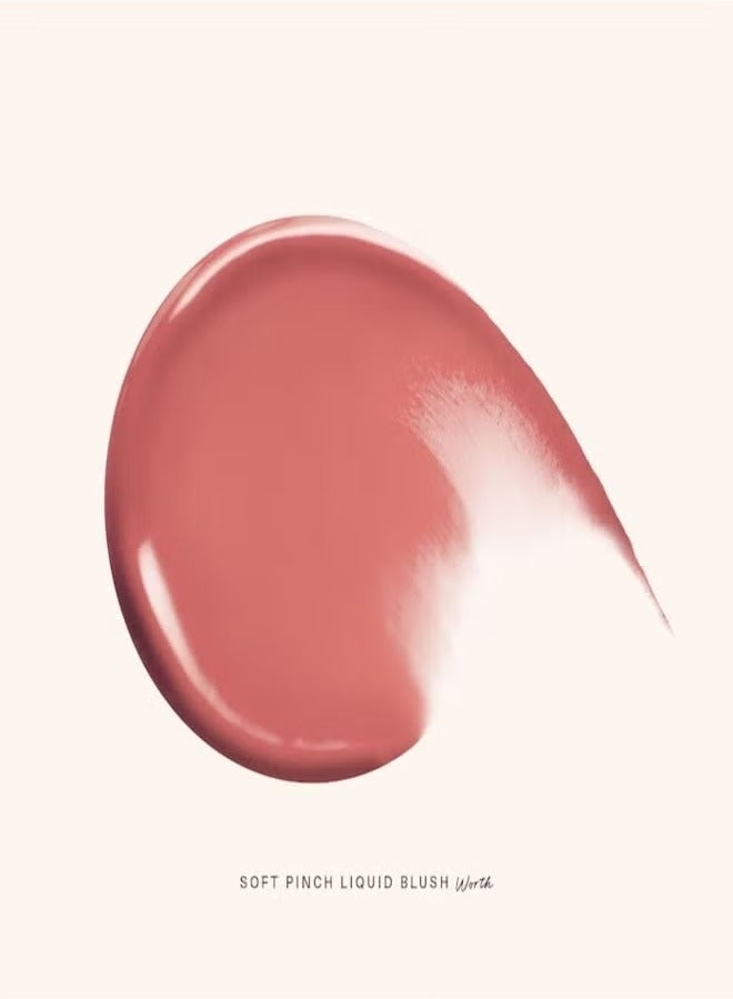 Rare Beauty by Selena Gomez Soft Pinch Liquid Blush – Worth (True Rose), 7.5ml) | Weightless, Long-Lasting, Buildable Liquid Blush for a Natural, Radiant Glow - Image 3