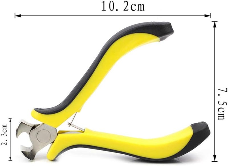 كلاراكو طقم إصلاح سحاب كلاركو كماشة فولاذية لاستبدال سحاب، أدوات تثبيت سحاب يدوية، ملحق مُعدّل لتركيب السحاب - Image 3