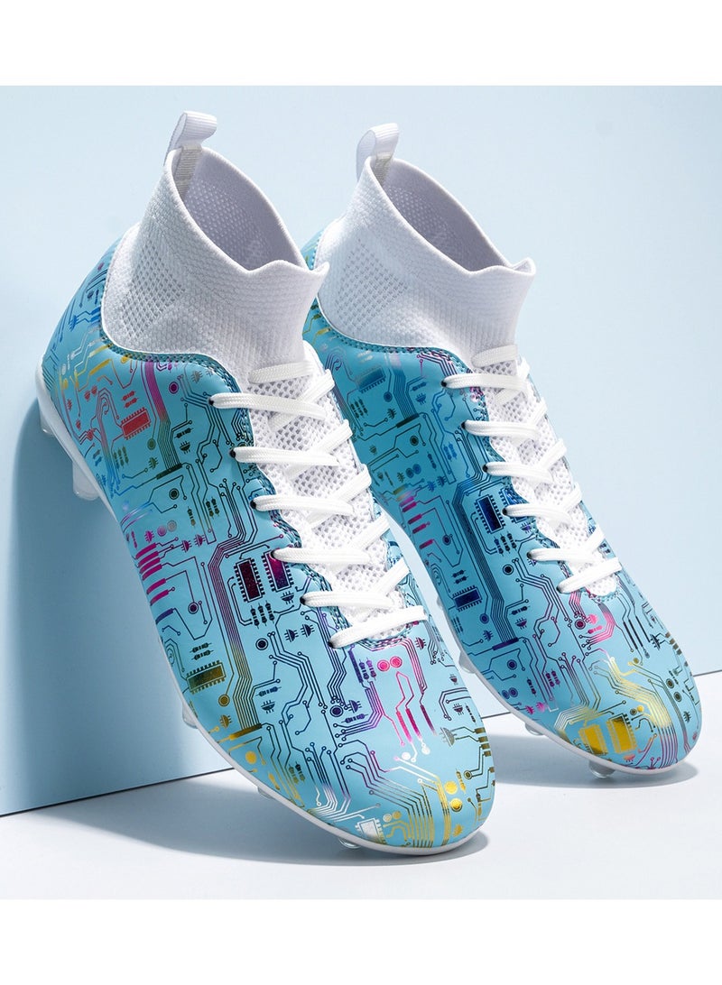 SKT Shiketro New Large Size Youth Adult Long Spike Football Shoes Special Training Shoes Indoor And Outdoor Sports Shoes  - Image 2