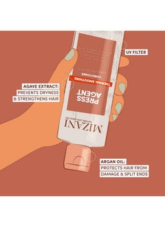 Mizani Press Agent Thermal Smoothing Sulfatefree Conditioner, Pink Grapefruit, Juicy Mandarin With A Floral Medley Of Jasmine, Rose & Freesia, Ending On Notes Of Musk & Wood., 33.8 Fl. Oz  - Image 5