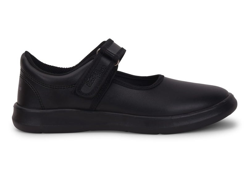 Action School Shoes for Girls-GOG-01-Black-11C Age Group (5 Years) - Image 4