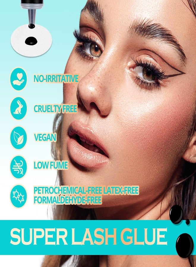 أريسون لاشز غراء الرموش، يجف في 0.5 ثانية، مقاوم للماء، رابطة قوية للغاية لوصلات الرموش، غراء للاستخدام الاحترافي فقط (0.1 أونصة سائلة/3 مل) - Image 4