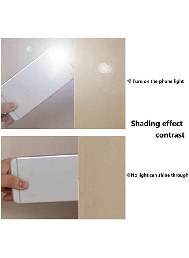 BFAM Thermal Insulated Ring 100% Blackout Curtain for Bedroom with Black Liner, Double Layer Full Room Darkening Window and Door Noise reducing Curtains,Ring parda,Sold as 1 Beige - Image 5