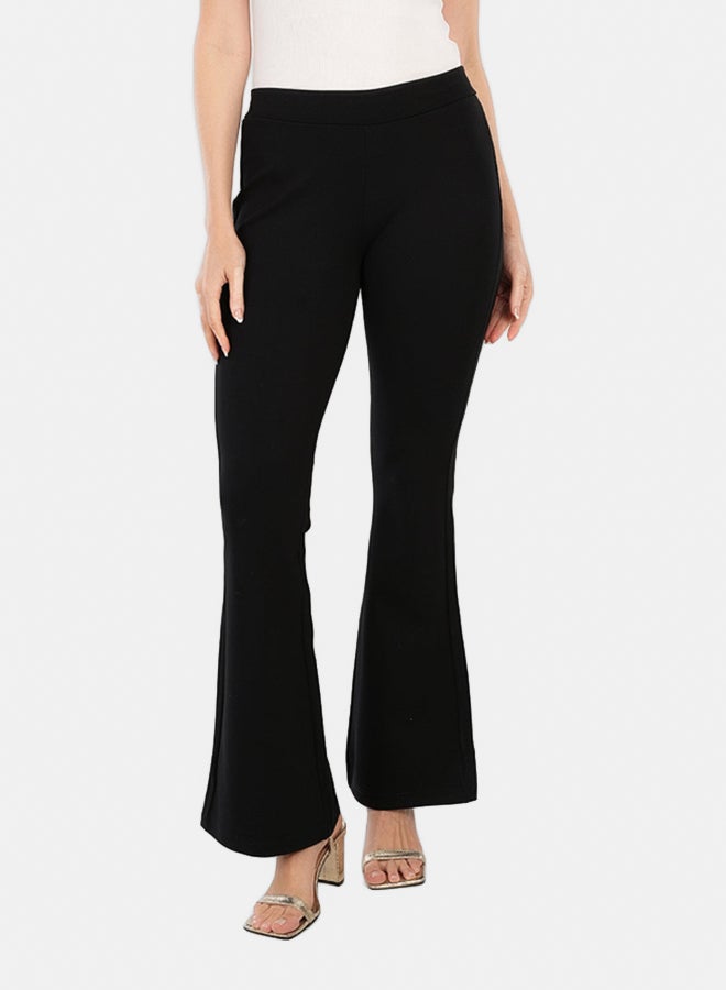 Carina Classic Black Flare Pants - Image 1