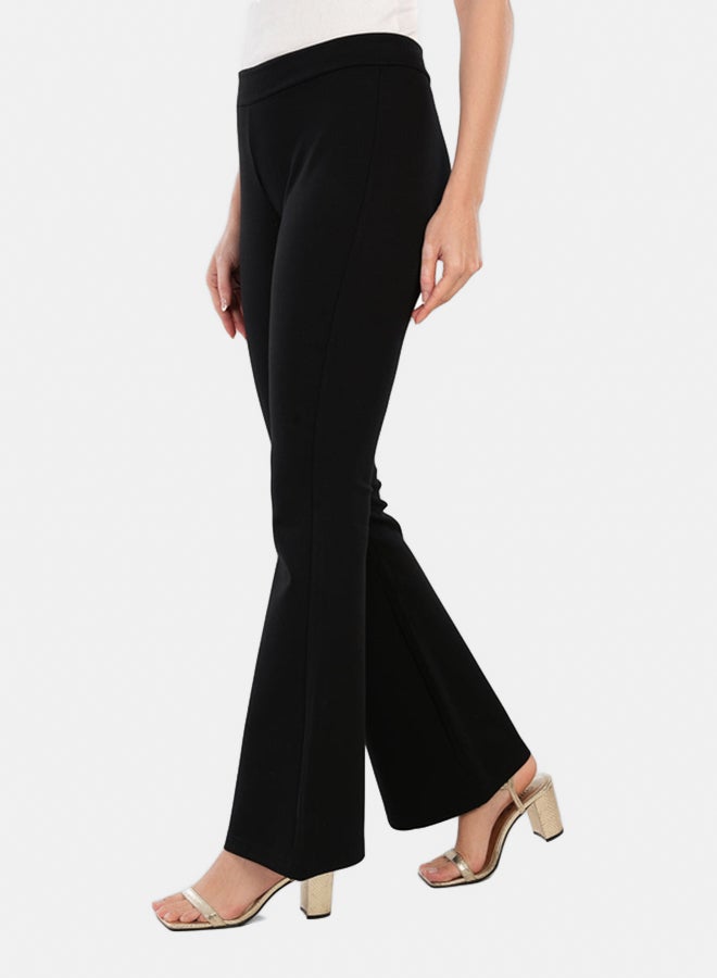 Carina Classic Black Flare Pants - Image 2