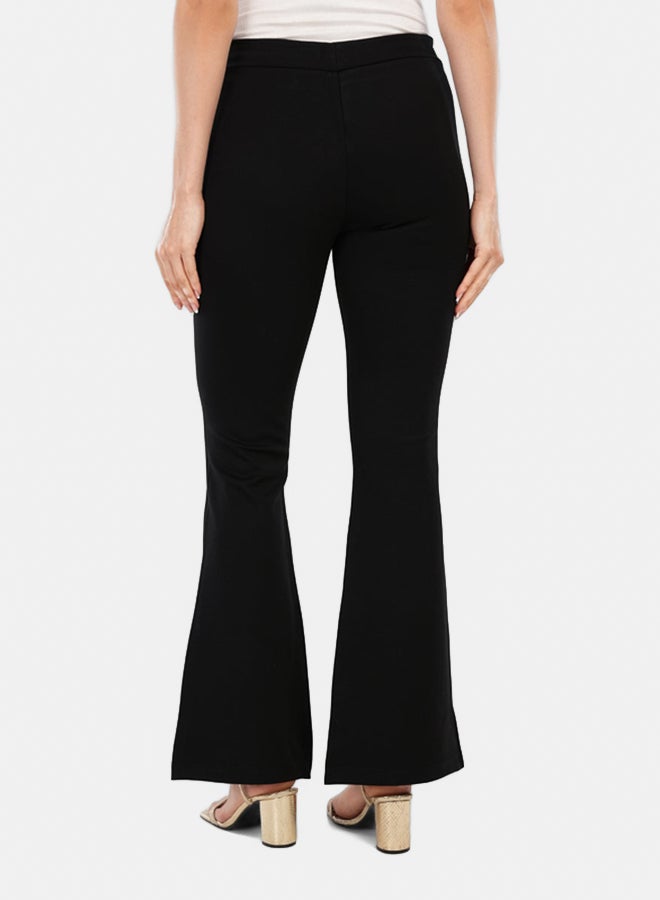 Carina Classic Black Flare Pants - Image 3