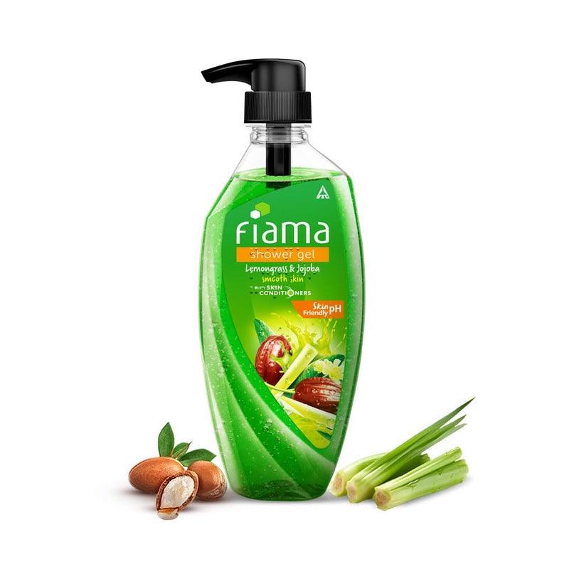 Fiama Shower Gel, Lemongrass and Jojoba, 550ml - Image 1