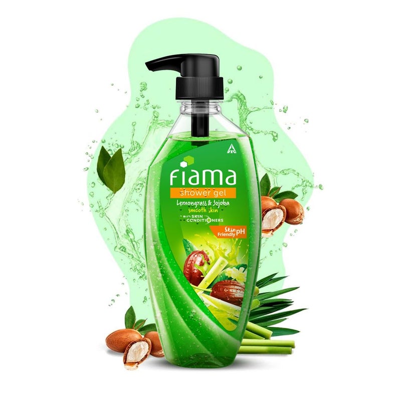 Fiama Shower Gel, Lemongrass and Jojoba, 550ml - Image 4
