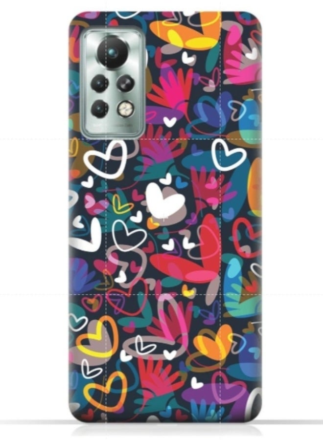 إيه إم سي ديزاين غطاء حماية بطبعة هاتف انفنيكس نوت 11 برو