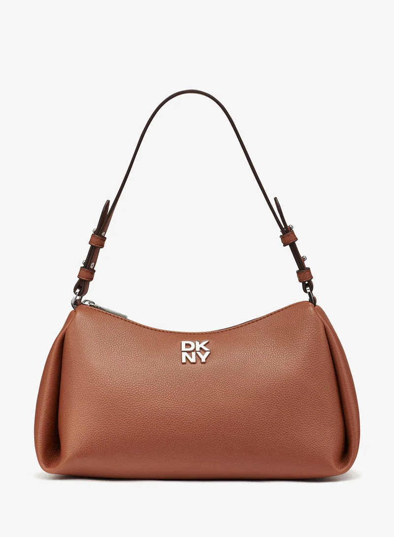 Remy Logo Detailed Zip Through  Shoulder Bag
