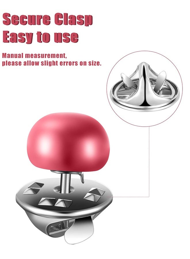 Sweet Life 39 Pieces Cover up Buttons Pins Brooch for Women Safety Modesty Pins Cleavage Cover up Anti Exposure Fixed Brooches Pin for Shirt Clothes Dress Coat Sweater Decorations - Image 2