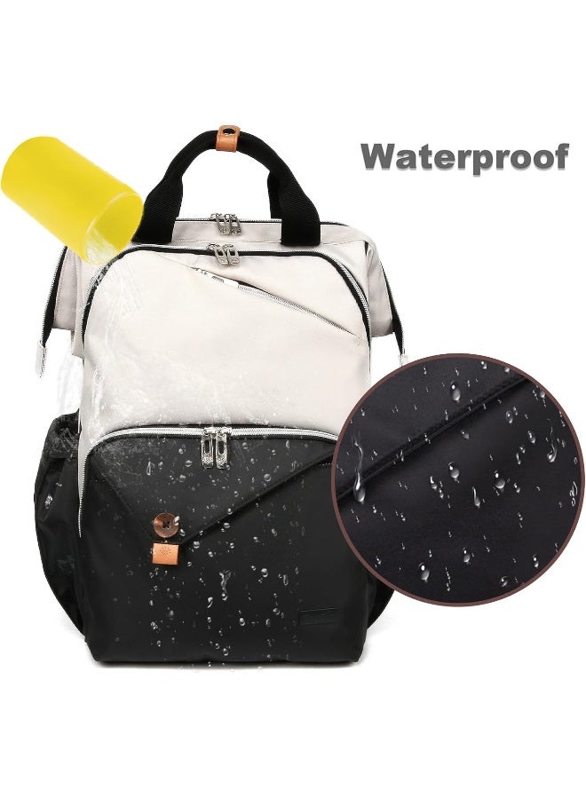 Hap Tim Baby Diaper Bag for Boys Girls, Large Backpack Diaper Bags with Double Compartments - Image 5