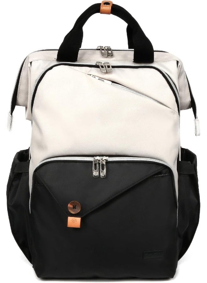 Hap Tim Baby Diaper Bag for Boys Girls, Large Backpack Diaper Bags with Double Compartments - Image 1