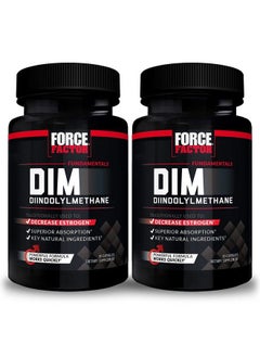 Dim 2Pack Pills To Decrease Estrogen In Men Diindolylmethane Supplement With Key Natural Ingredients And Superior Absorption Diindolylmethane 300Mg Works Fast 60 Capsules
