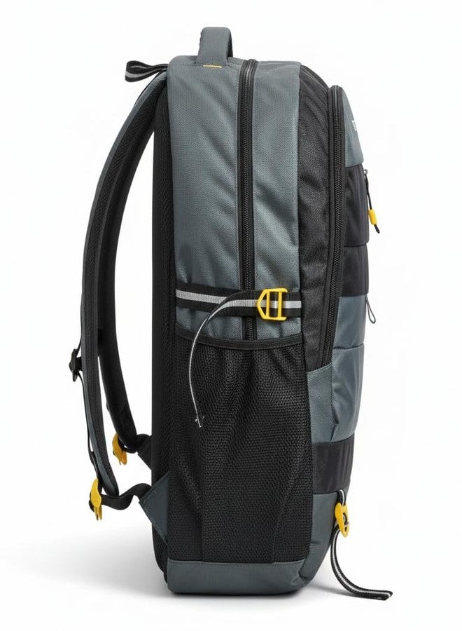 Stylbase Polyester 45L Travel Backpack Bag Rucksack for Men & Women - Expedition | Unisex Durable Lightweight & Stylish - Perfect for Travelling, Trekking, and Hiking Work (Grey) - Image 4