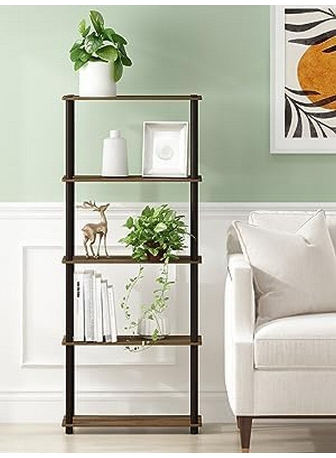 ginoya brothers ginoya brothers Turn-N-Tube 3-Tier PVC Rack Multipurpose Shelf Display Rack,Plant Flower, Bookcase for Small Spaces, Living Room, Classic. (3 Tier PVC) (H-2.6 Feet |W-2 Feet|D-1 feet) MDF  - Image 2
