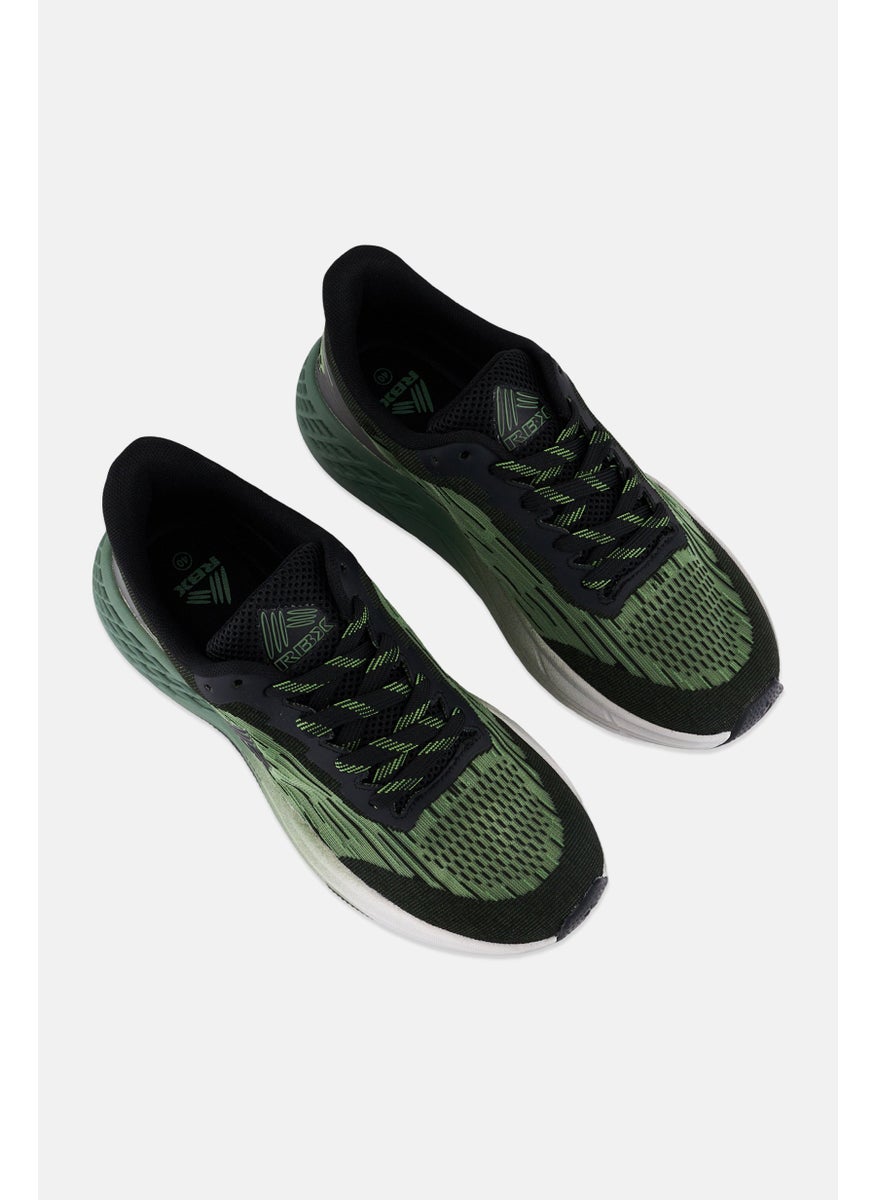 RBX - Men Lace Up Training Shoes, Olive - Image 1
