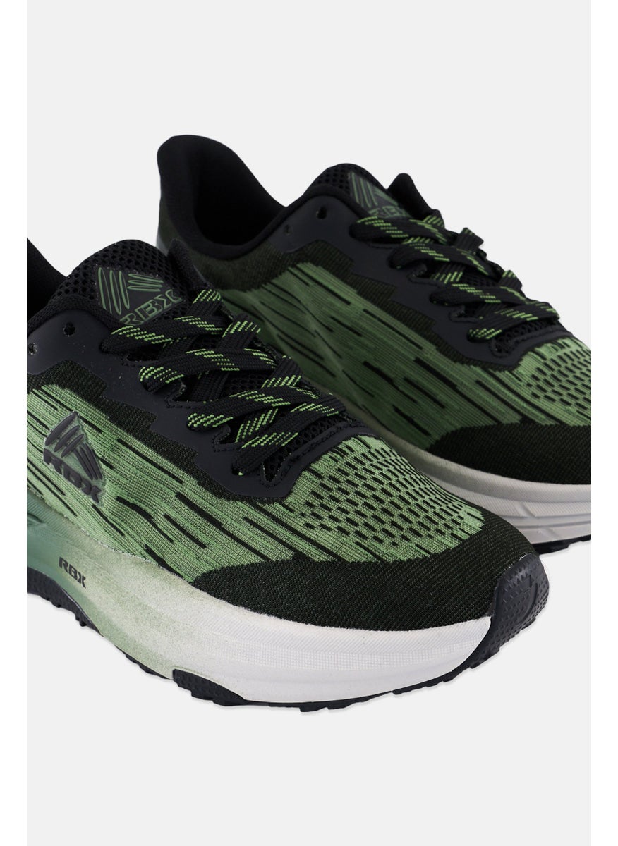 RBX - Men Lace Up Training Shoes, Olive - Image 1