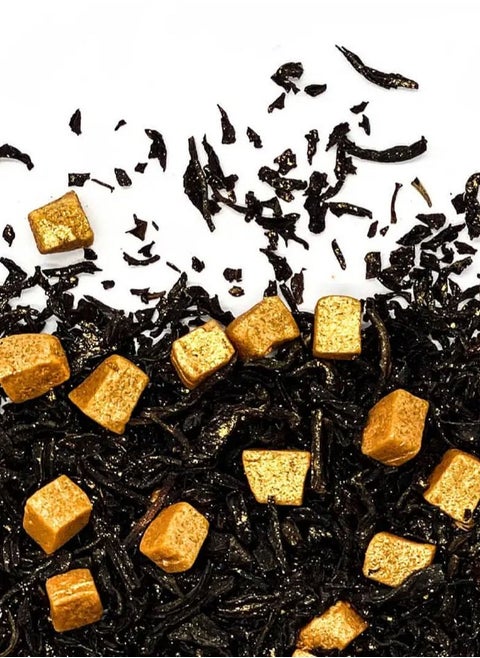 Black Tea Golden Caramel Strong Malty Loose Leaf Breakfast Invigorating Aroma