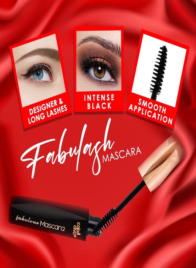Adbeni Waterproof Volume Black Liquid Mascara 7ML | Smudge Proof Curling Mascara For Eye Makeup | Volumizing & Lengthening Mascara | Highly Pigmented - Image 3