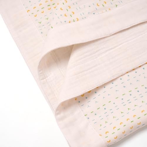 TIDY SLEEP Muslin Blanket for New Born Baby (Lines & Dots) - Image 2
