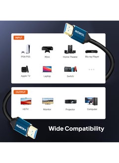 موسل موسيل كيبل 4K اتش دي ام أي 60 هرتز 2.0 مقاس 5 متر  - Image 4